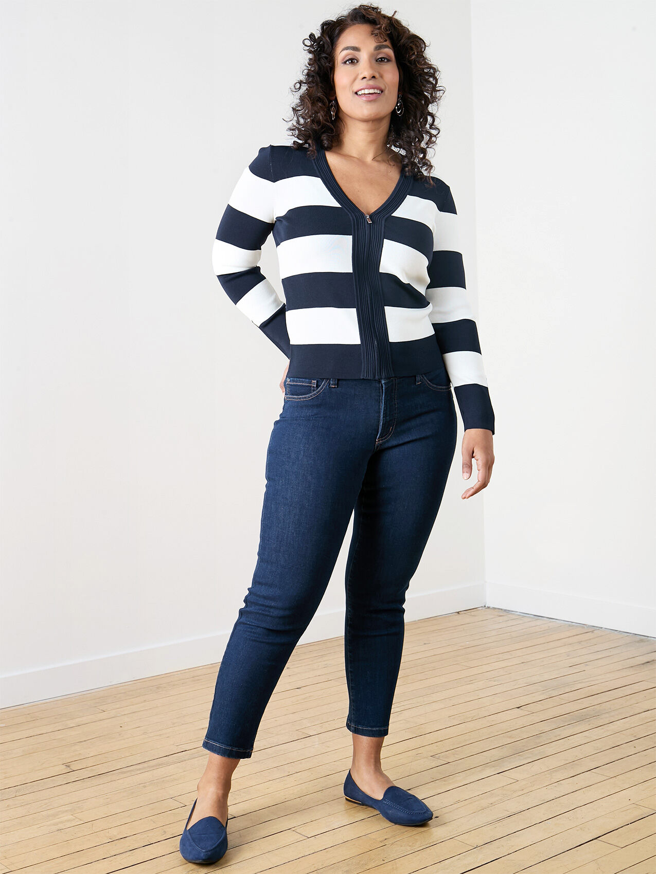 Navy blue discount cardigan petite